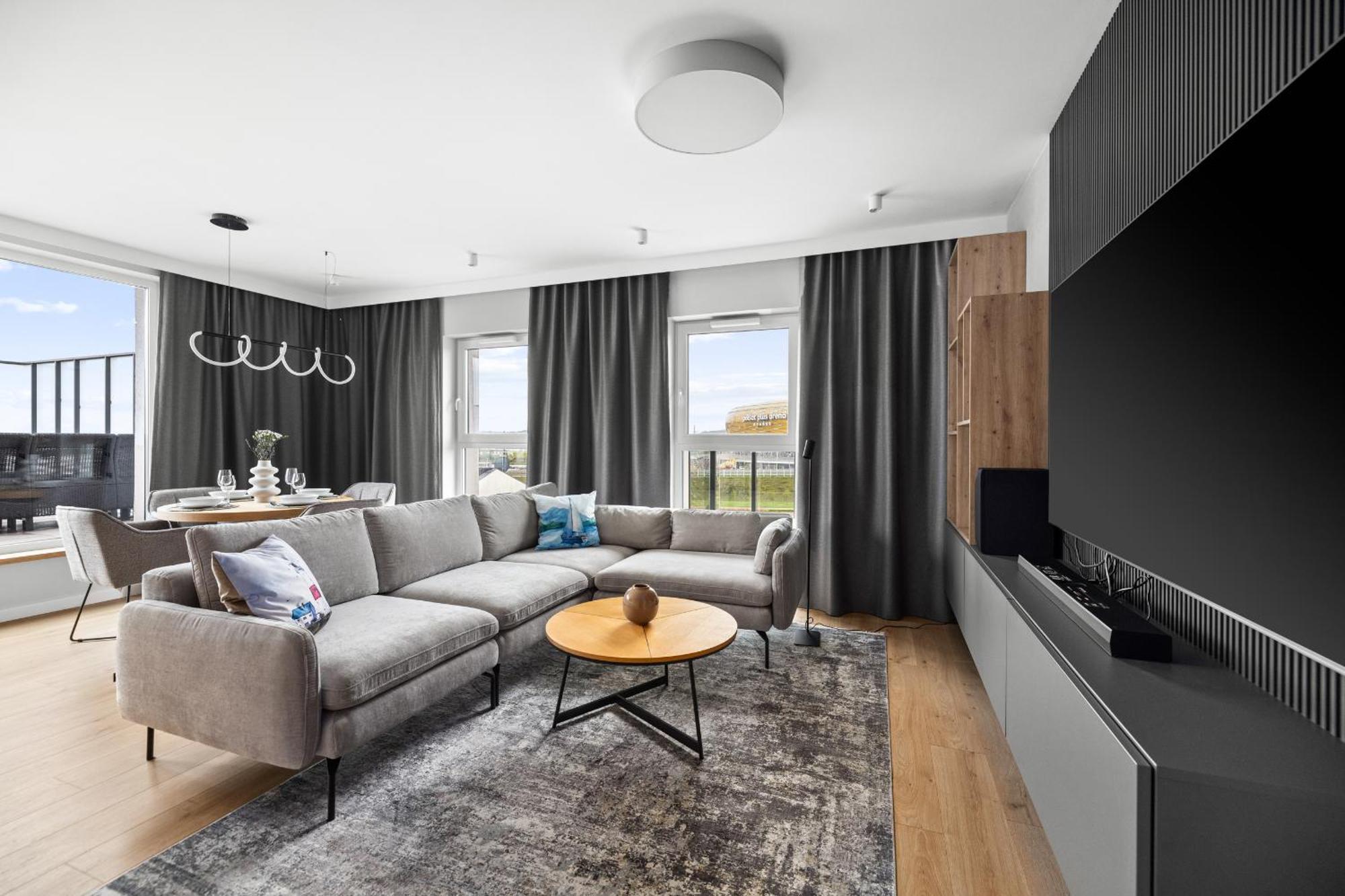 Ina Rent - Przystan Letnica Apartman Gdańsk Kültér fotó
