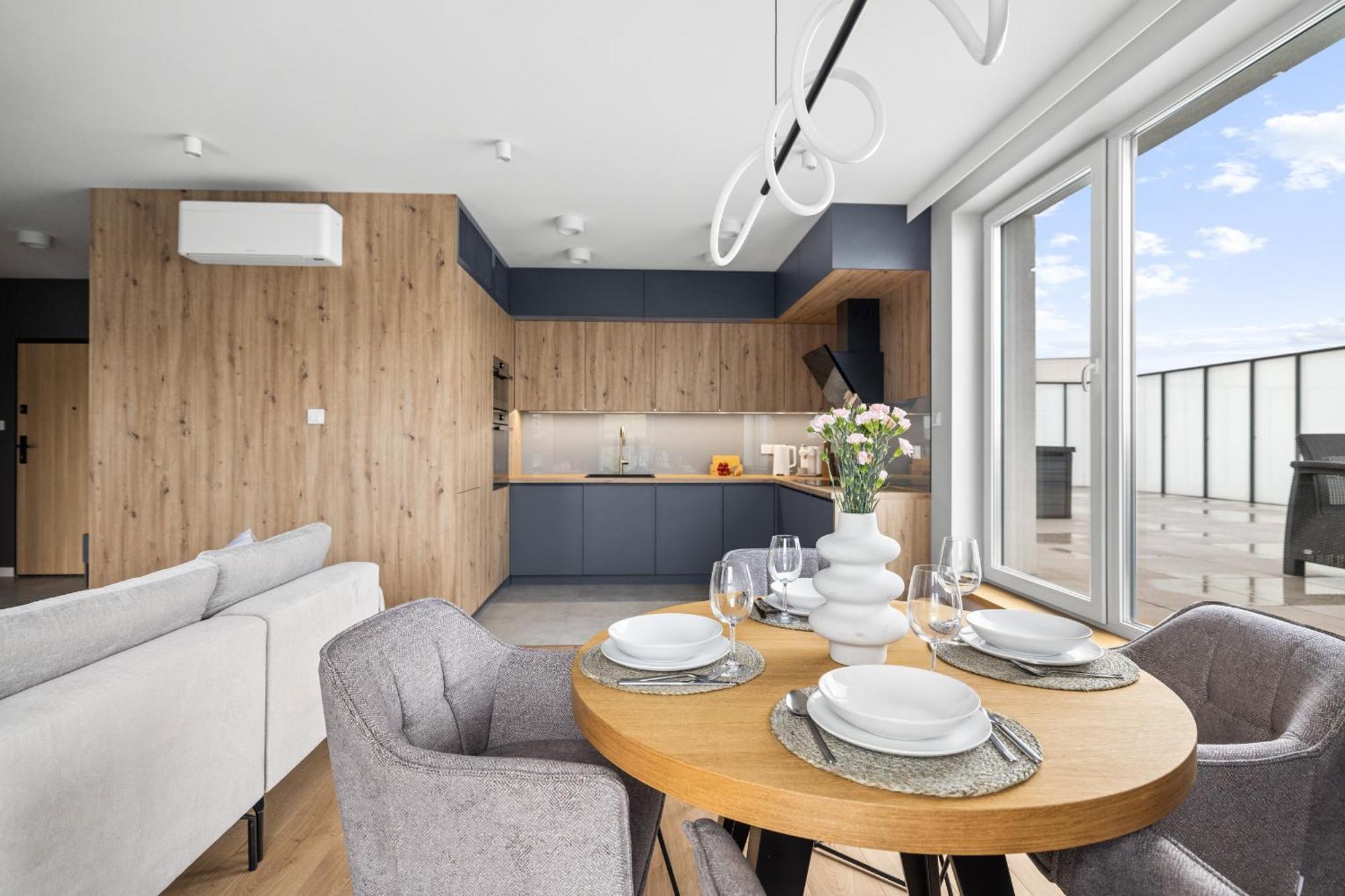 Ina Rent - Przystan Letnica Apartman Gdańsk Kültér fotó